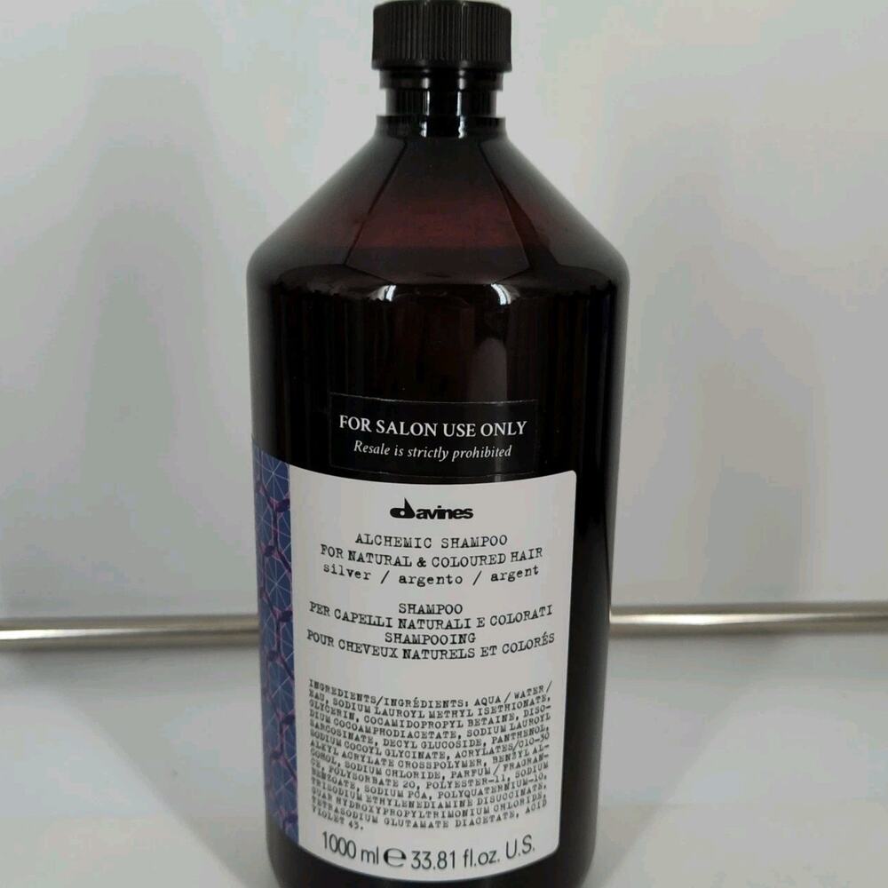 Davines Alchemic Shampoo 1000ml 33.81 Oz New Jumbo Size